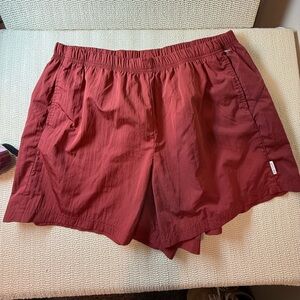Offline by aerie Womens Xl Women's Brick Red Shorts